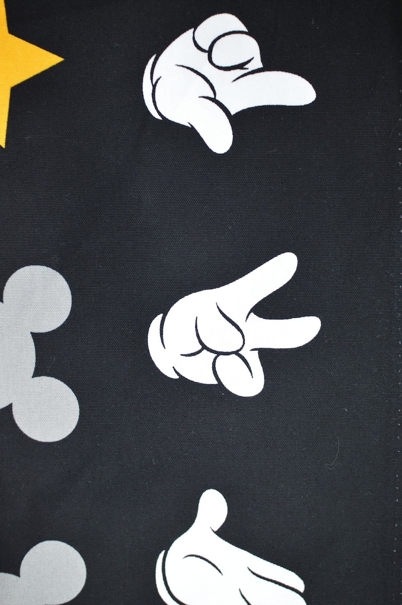 Wannabe Mickey And Minnie Print Fabric Kokka Fabric Com Have Fun With Kokka Fabric
