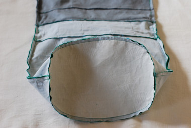 Zipper Top Sub Bag | KOKKA-FABRIC.COM | have fun with kokka fabric!