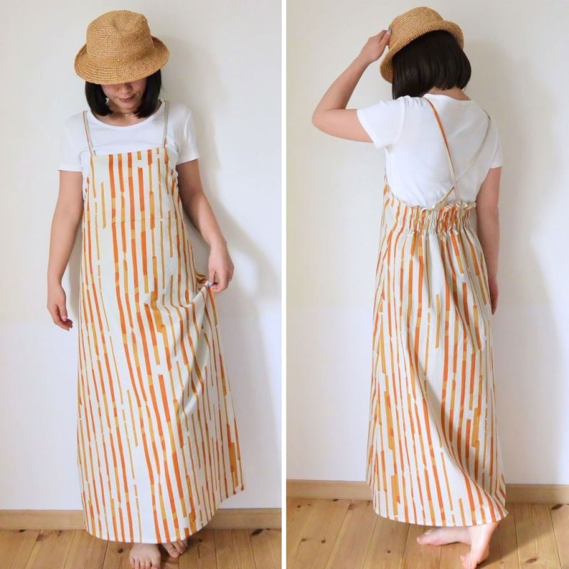 3min.で作るサロペットスカート – kokka-fabric.com
