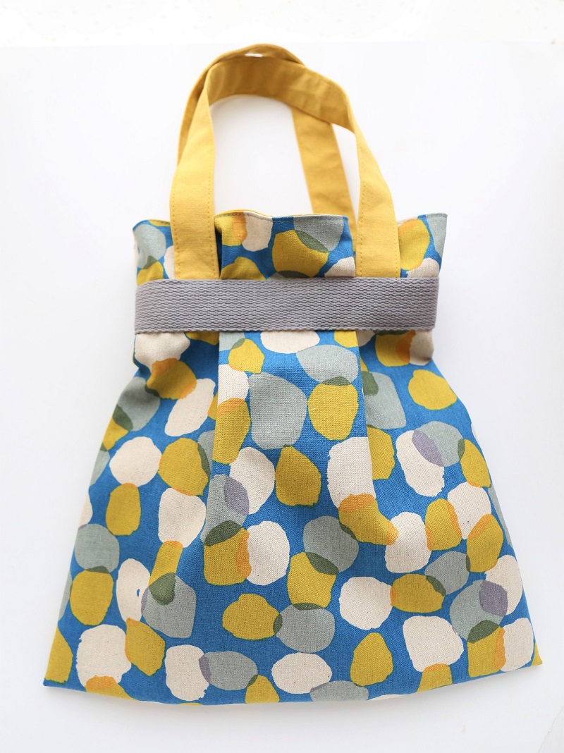 Granny Style Flask Shaped Tote Bag – Sewing Instructions | KOKKA-FABRIC ...