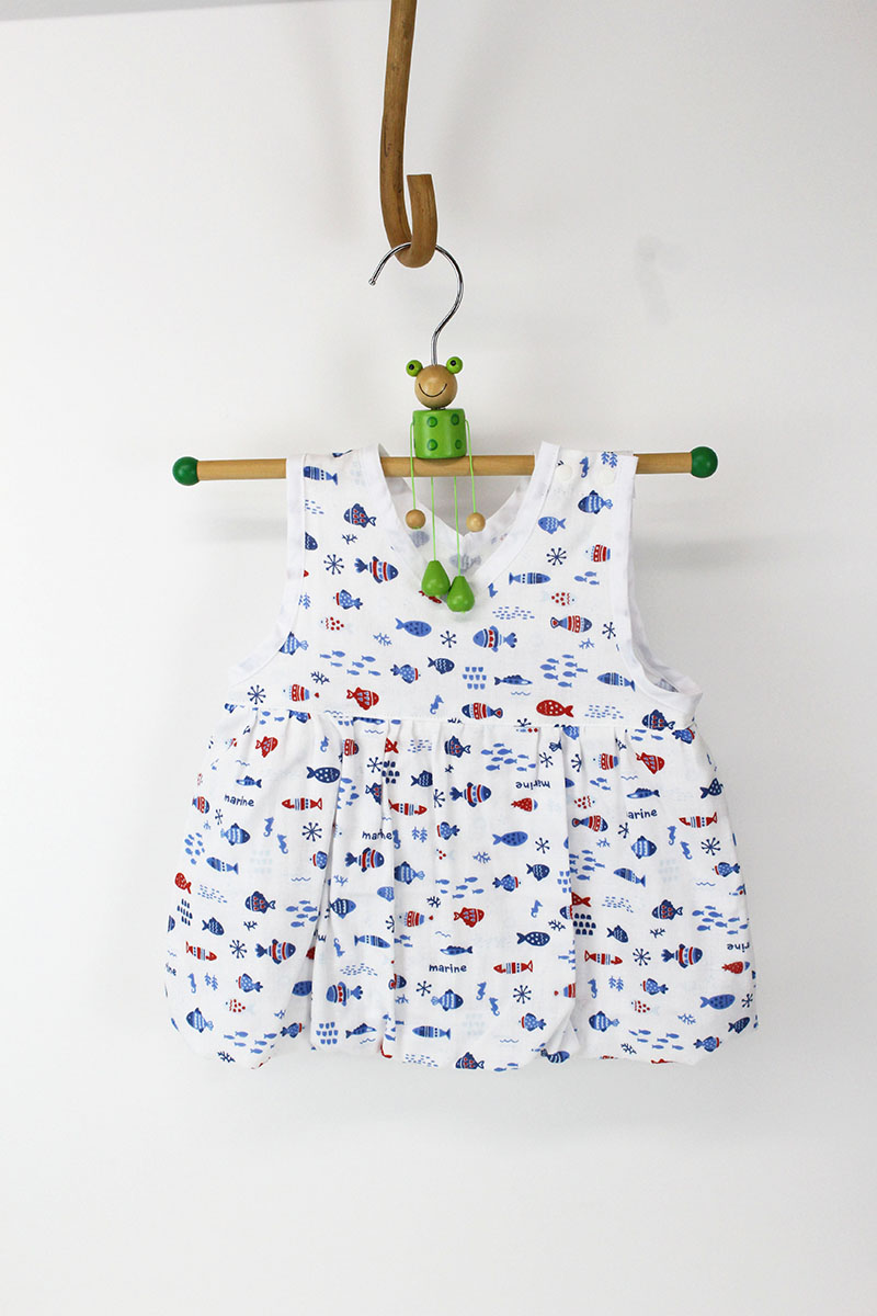 ふんわりスカートの子供服。バルーンチュニックの作り方 – kokka