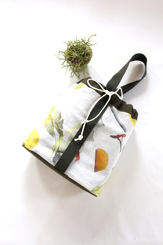 Draw String Printed Design Gift Pouch