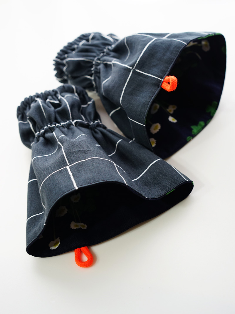 リバーシブルで使える ショート丈アームカバーの作り方 – kokka-fabric.com