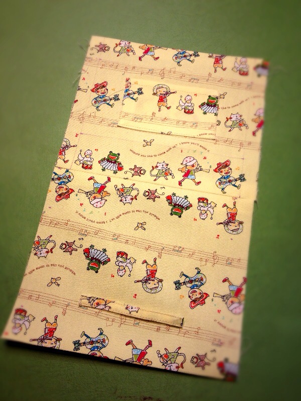 12.中表にして底を縫う